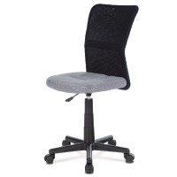 Kancelářská židle  - látka šedá/černá  KA-2325 GREY